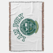 I AM POLY Throw Blanket スローブランケット (正面縦)