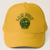 I AM POLY Trucker Hat キャップ (正面)