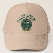 I AM POLY Trucker Hat キャップ (正面)