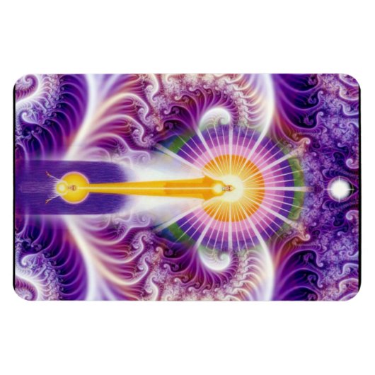 I Am Presence Fractal Flexi Magnet マグネット (横)