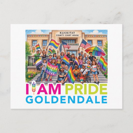 I AM Pride Community シーズンポストカード (正面)