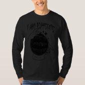 I AM PSYCHIC PREDICT YOU'RE READING  Crystal Ball  Tシャツ (正面)