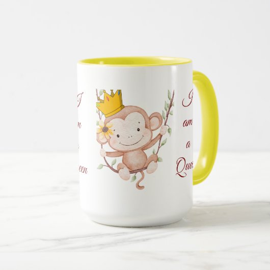 I Am Queen – Elegant マグカップ (正面右)