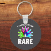 I Am Rare Disease Awareness Shirt - Rare Disease D キーホルダー (正面)