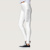 I Am Redeemed Workout Exerrcise Leggings Spandex レギンス (左)