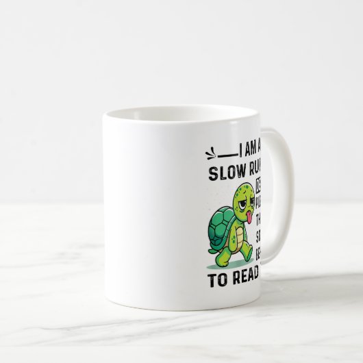 I Am Runner Dear God Please Let There Be Someone F コーヒーマグカップ (正面右)