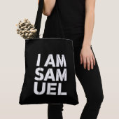 I Am Samuel トートバッグ (クローズアップ)