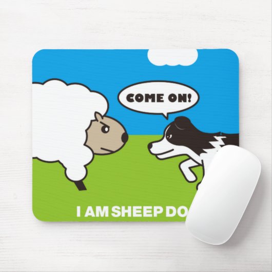 I AM SEEPDOG. マウスパッド (マウス)
