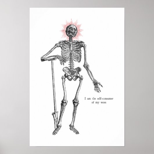 +{ I am Skeleton!}+ ポスター (正面)