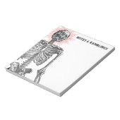 I am Skeleton! Notepad ノートパッド (回転)
