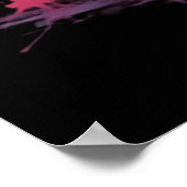 I Am Smarter Than You're Funny Retro Design  ポスター (角)