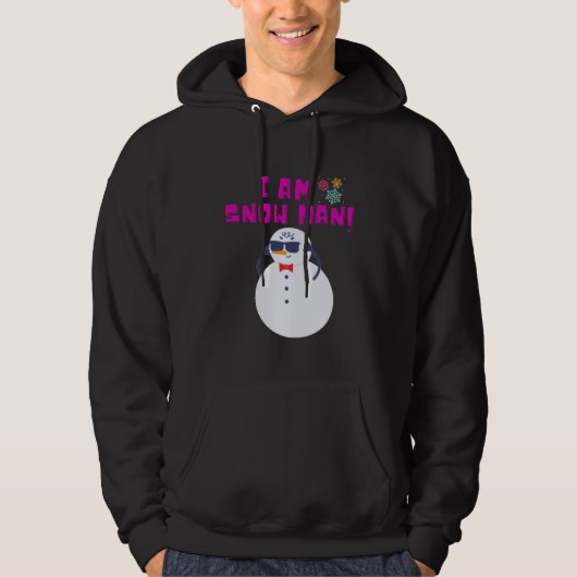 I AM SNOW MAN! パーカ (正面)