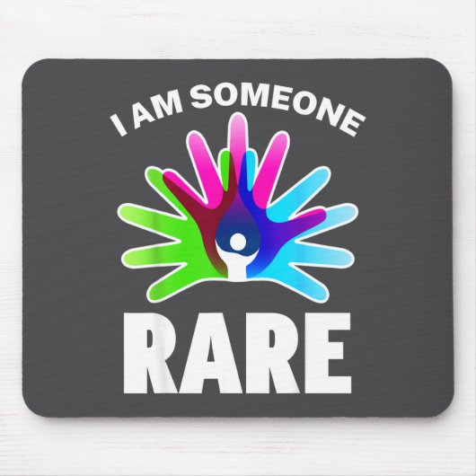 I Am Someone Rare Disease Awareness - Rare Disease マウスパッド (正面)