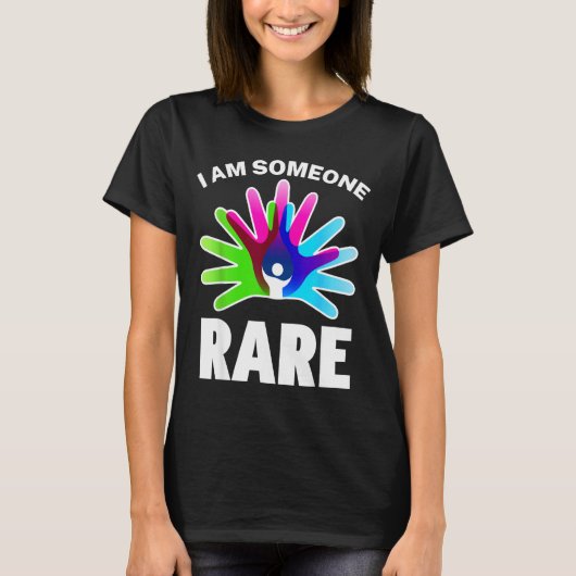 I Am Someone Rare Disease Awareness - Rare Disease Tシャツ (正面)