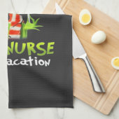 I am sorry the nice nurse is on vacation  キッチンタオル (四つ折り)