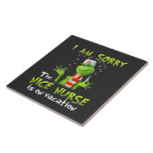 I am sorry the nice nurse is on vacation  タイル (側面)