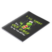 I am sorry the nice nurse is on vacation  ノートブック (左側)