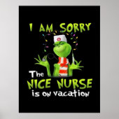I am sorry the nice nurse is on vacation ポスター (正面)