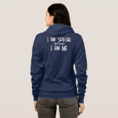 I am Special, I am Me T-Shirt パーカ (裏面フル)