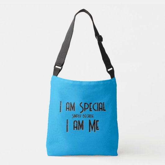 I am Special, I am Me Tote クロスボディバッグ (正面)