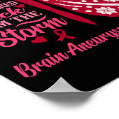 I Am Storm Brain Aneurysm認識度月サポート ポスター (角)