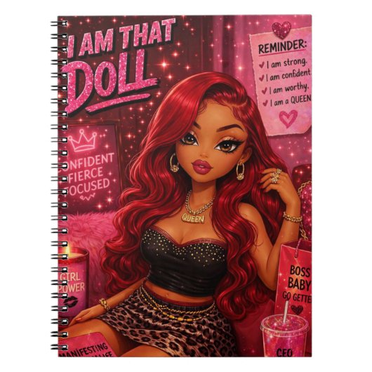 I Am That Doll ノートブック (正面)