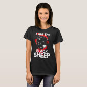 I Am The Black Sheep Black Tシャツ (正面フル)