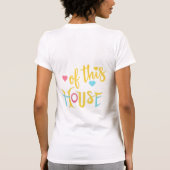 I am the Boss Tシャツ (裏面)