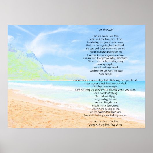 I am the Coast ポスター (正面)