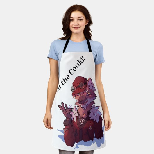 I am the Cook, wolf エプロン (着用した状態)