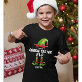 I am The Cookie Tester Elf Christmas Elf Tシャツ