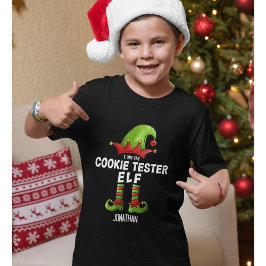 I am The Cookie Tester Elf Christmas Elf Tシャツ