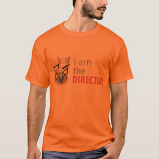 I am the Director Camiseta Clara de Cinema Tシャツ
