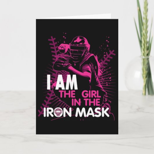 I Am The Girl In The Iron Mask Softll Catcher  カード (正面)