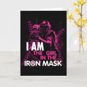 I Am The Girl In The Iron Mask Softll Catcher  カード (黄色い花)