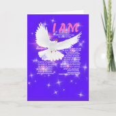 I AM The Holy Spirit Greeting Card カード (正面)