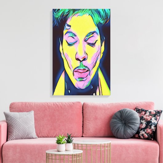 I am the Rain  キャンバスプリント (インサイチュ (リビング))