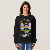 I Am The Rainbow Sheep Of My Family  Pride LGBT Fl スウェットシャツ (正面フル)