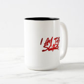 I AM THE SCARE – Bold & Fearless Coffee & Tea Mug ツートーンマグカップ (正面右)