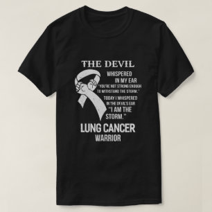 『I Am The Storm Support Lung Cancer Warrior Geft』（ Tシャツ