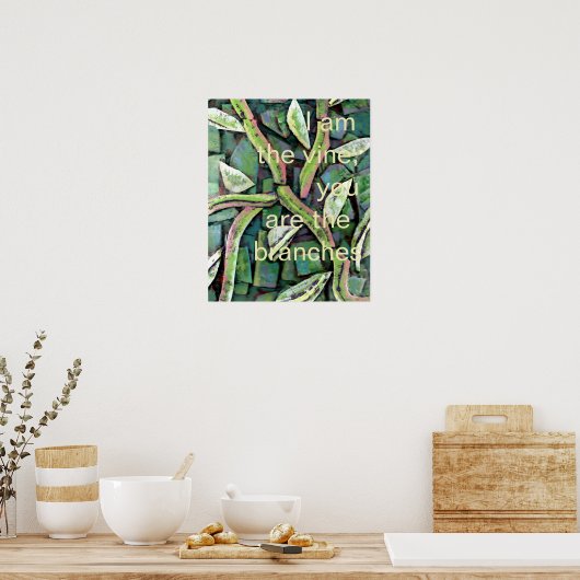 I am the vine ポスター (キッチン)