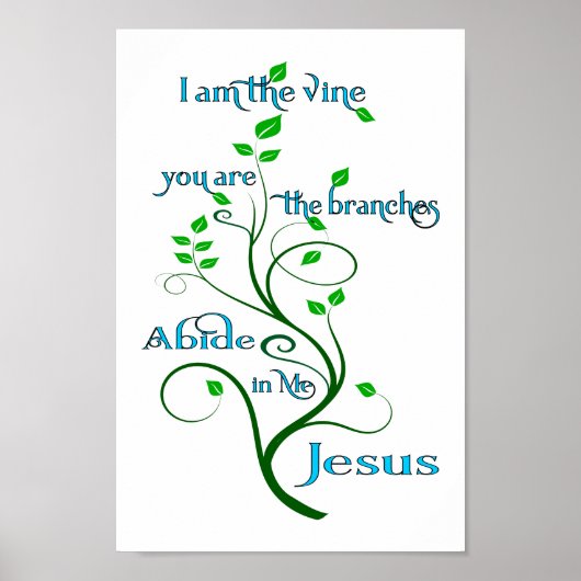 I Am The Vine Poster ポスター (正面)
