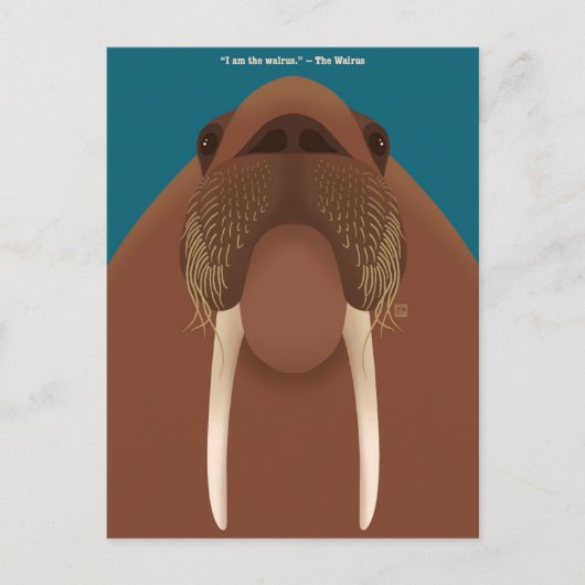I am the Walrus Postcards シーズンポストカード (正面)