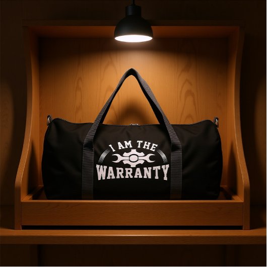 I Am The Warranty ダッフルバッグ