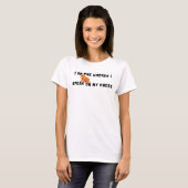 I AM THE WHORAX パロディ – 笑える膝立ちクオート Tシャツ (正面フル)