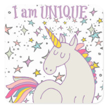 I am - Unicorn & Starsユニークスタンプ