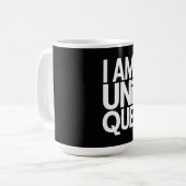 I am unique コーヒーマグカップ (正面左)