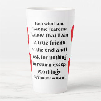 I Am Who I am コレクション カフェラテマグ