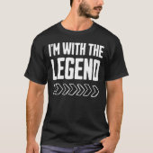 I Am With The Legend Tシャツ (正面)