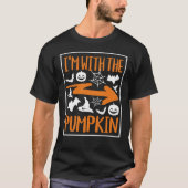 I Am With The Pumpkin Tシャツ (正面)